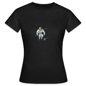 LoL - T-shirt Femme - noir - Devant - AI Model Female 172 dark (172cm)