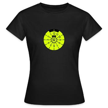 TÜV 1952 - T-shirt Femme - noir - Devant - AI Model Female 172 dark (172cm)