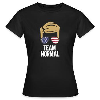 Équipe Normale - T-shirt Femme - noir - Devant - AI Model Female 172 dark (172cm)