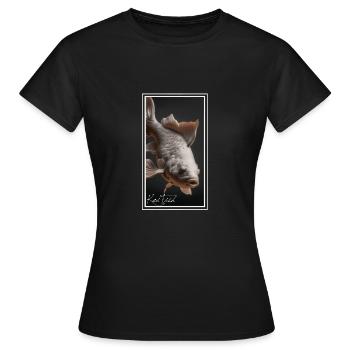 Koi Fish - Rendu 3D - T-shirt Femme - noir - Devant - AI Model Female 172 dark (172cm)