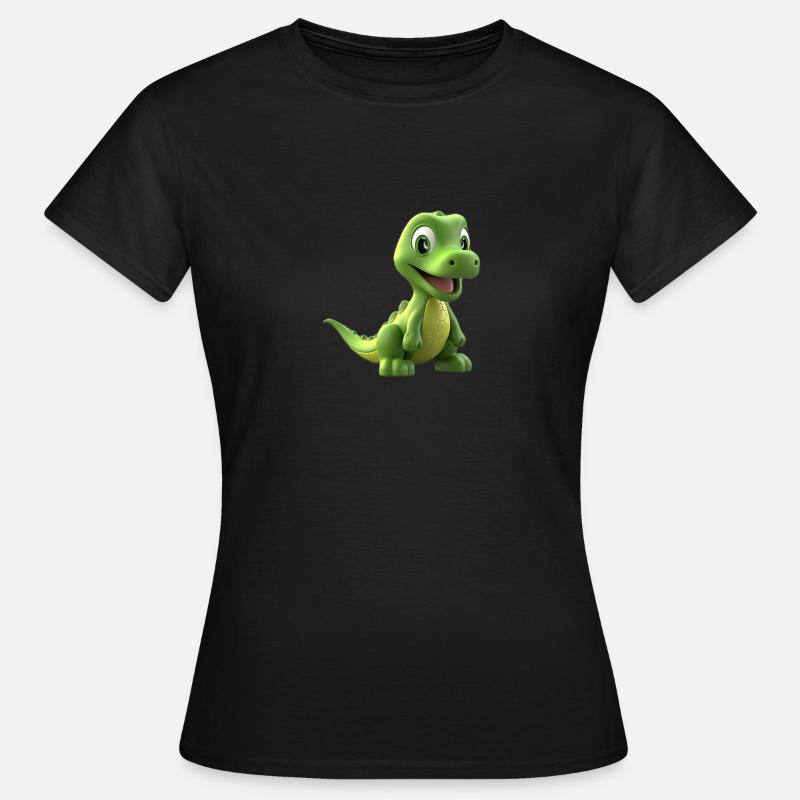 Tinysaure - Women's T-Shirt - black