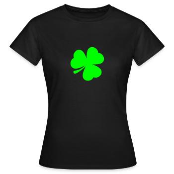 irish - T-shirt Femme - noir - Devant - AI Model Female 172 dark (172cm)