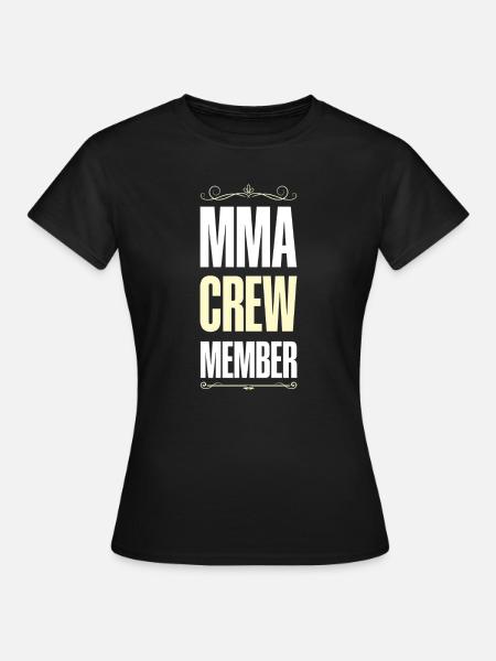 Mma Crew - Frauen T-Shirt - Schwarz