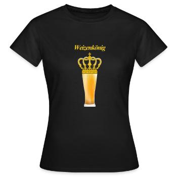 wheat Koenig - Women's T-Shirt - black - Front - AI Model Female 172 dark (172cm)