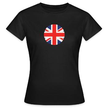 England - Frauen T-Shirt - Schwarz - Vorne - AI Model Female 172 dark (172cm)