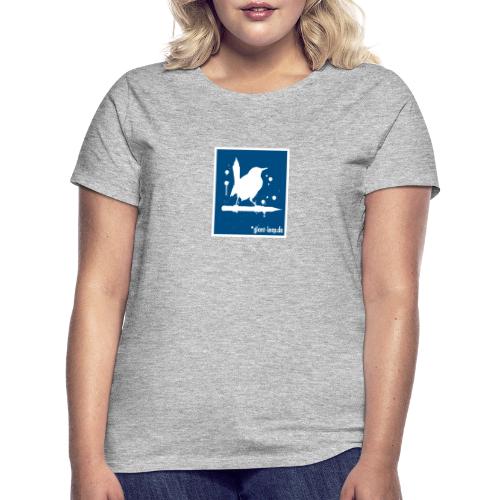 blauer kasten - Frauen T-Shirt