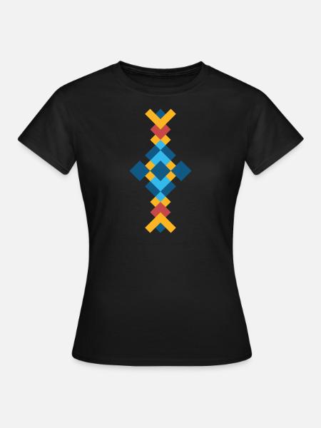 KABILE-SYMBOL - Frauen T-Shirt - Schwarz