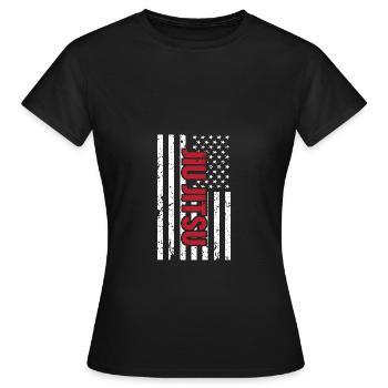 Jiu Jitsu Selbstverteidigung - Frauen T-Shirt - Schwarz - Vorne - AI Model Female 172 dark (172cm)