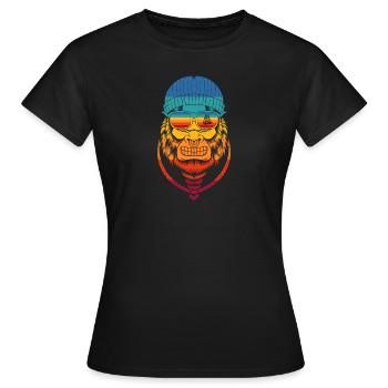 Keep moving forward - Women's T-Shirt - black - Front - AI Model Female 172 dark (172cm)
