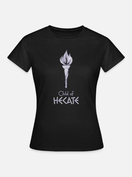 Child of Hecate – Percy Jackson inspired design - Women's T-Shirt - black