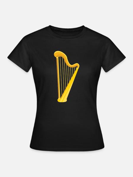 Harpe - T-shirt Femme - noir