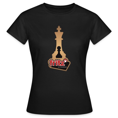 Fritz 19 Chess King and Pawn - Women's T-Shirt