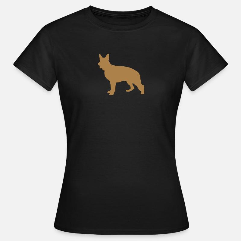 German shepherd - Women's T-Shirt - black