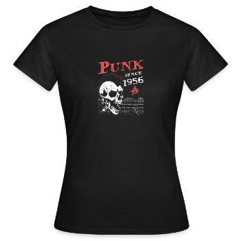 68 ans et toujours punk, Punks pas morts, punk - T-shirt Femme - noir - Devant - AI Model Female 172 dark (172cm)