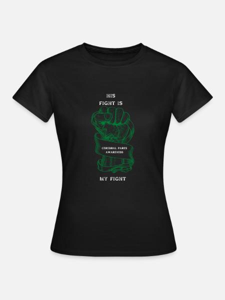 Sein Kampf ist - Frauen T-Shirt - Schwarz