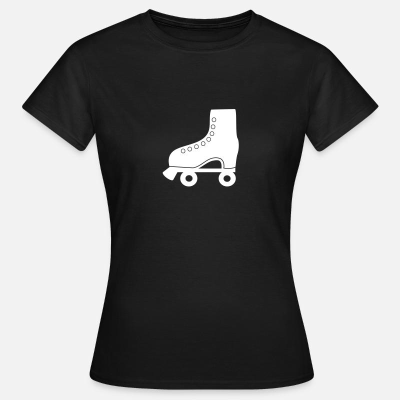 roller skate - Women's T-Shirt - black