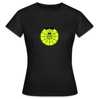 TÜV 1959 - T-shirt Femme - noir - Devant - AI Model Female 172 dark (172cm)