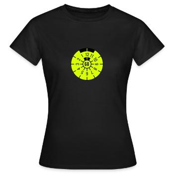 TÜV 1968 - T-shirt Femme - noir - Devant - AI Model Female 172 dark (172cm)