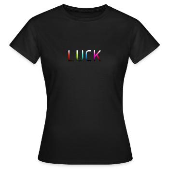 Chance - T-shirt Femme - noir - Devant - AI Model Female 172 dark (172cm)