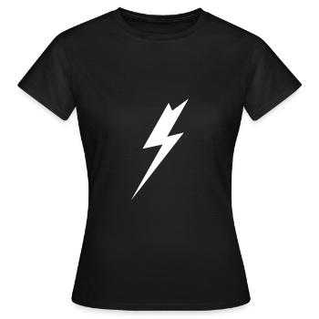 Blitz - Frauen T-Shirt - Schwarz - Vorne - AI Model Female 172 dark (172cm)