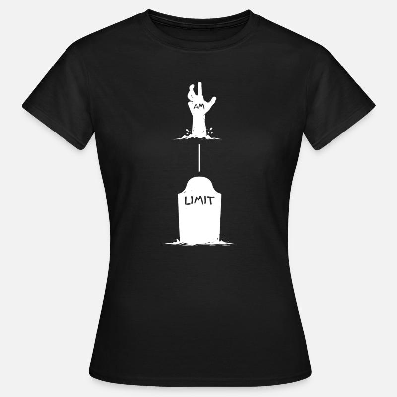 Limit explose – main qui sort de la tombe - T-shirt Femme - noir