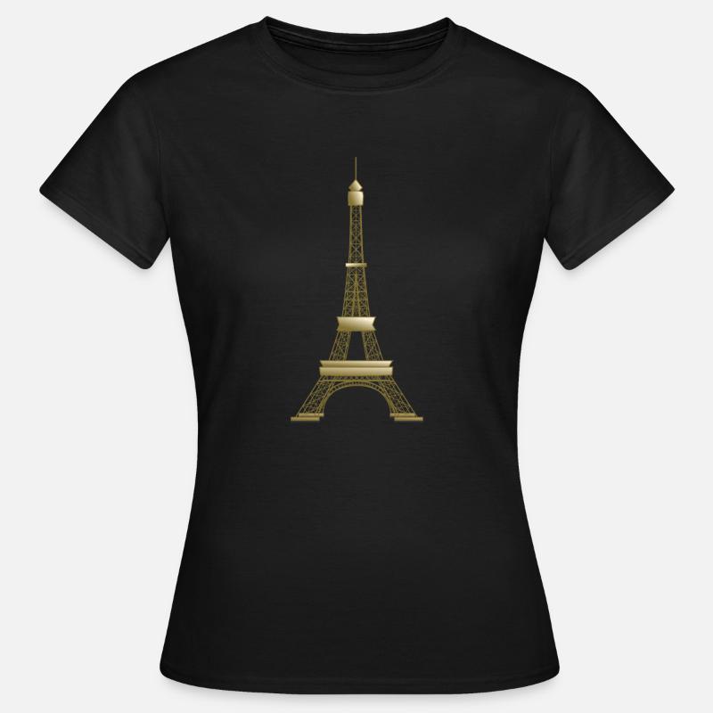 Eiffel tower - Women's T-Shirt - black