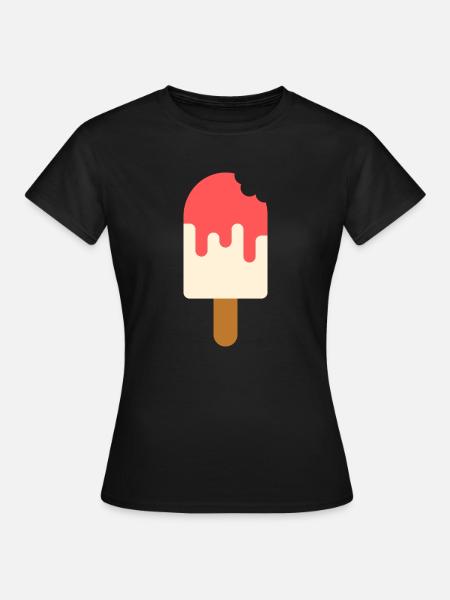 Ice Cream - IceCream - Women's T-Shirt - black