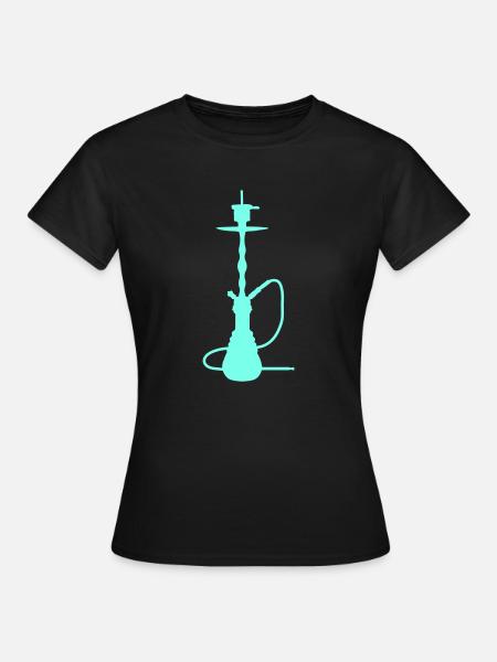 Shisha - Frauen T-Shirt - Schwarz