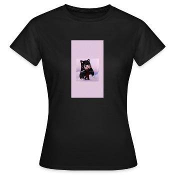 cloudy gacha - Women's T-Shirt - black - Front - AI Model Female 172 dark (172cm)
