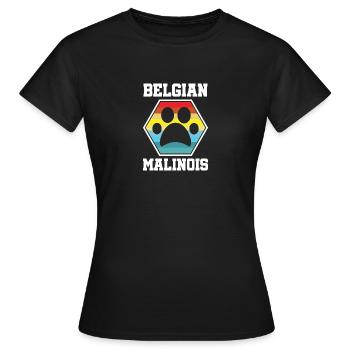 Belgian Malinois Belgian Malinois - Women's T-Shirt - black - Front - AI Model Female 172 dark (172cm)
