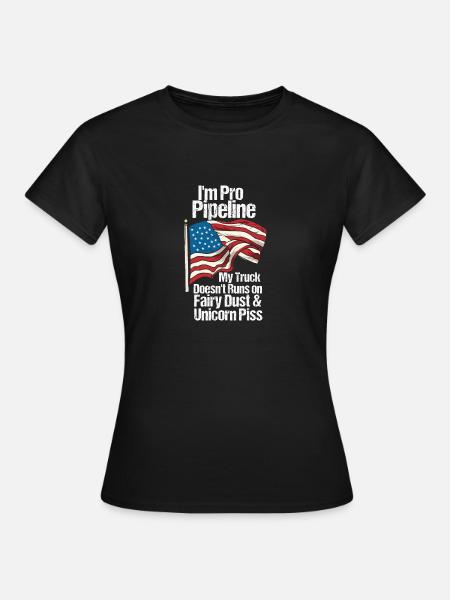 I'm Pro Pipeline - Frauen T-Shirt - Schwarz