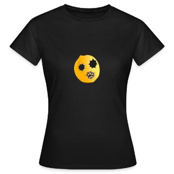 Saurer Zombie - Frauen T-Shirt - Schwarz - Vorne - AI Model Female 172 dark (172cm)