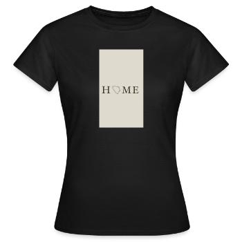 Heimatliebe Illustration auf Textil - Frauen T-Shirt - Schwarz - Vorne - AI Model Female 172 dark (172cm)