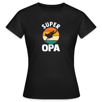 Grandpa Grandpa - Women's T-Shirt - black - Front - AI Model Female 172 dark (172cm)