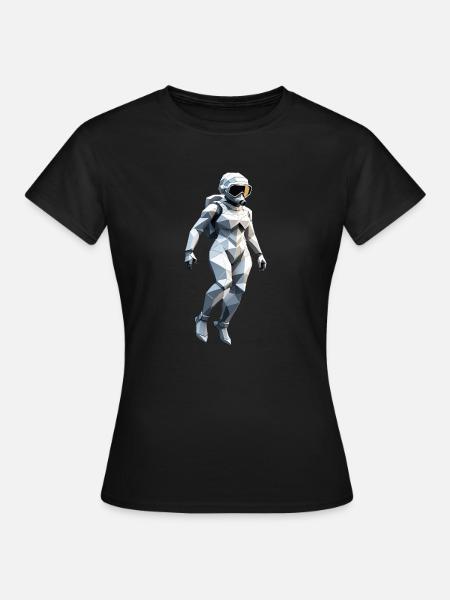Diver - Hobby Sticker - Frauen T-Shirt - Schwarz
