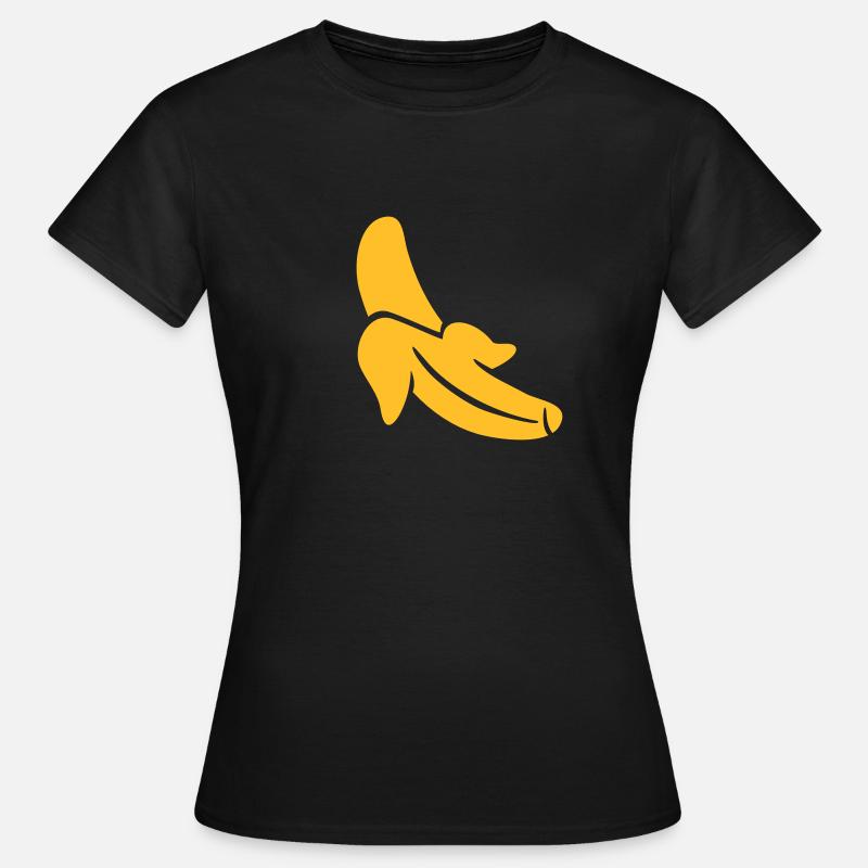Banane - T-shirt Femme - noir