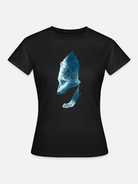 Loup - T-shirt Femme - noir