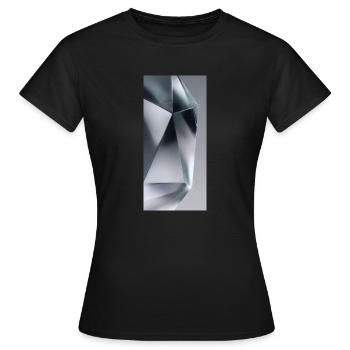 Cristal - T-shirt Femme - noir - Devant - AI Model Female 172 dark (172cm)