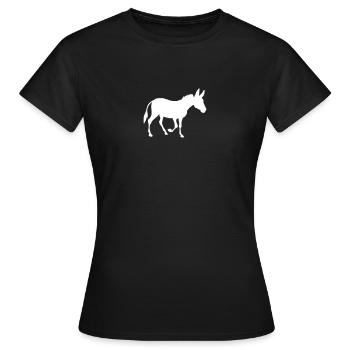 Ass - Women's T-Shirt - black - Front - AI Model Female 172 dark (172cm)