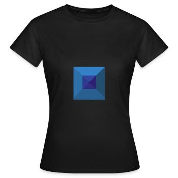 tunnel - Women's T-Shirt - black - Front - AI Model Female 172 dark (172cm)