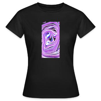 Chroma - Frauen T-Shirt - Schwarz - Vorne - AI Model Female 172 dark (172cm)