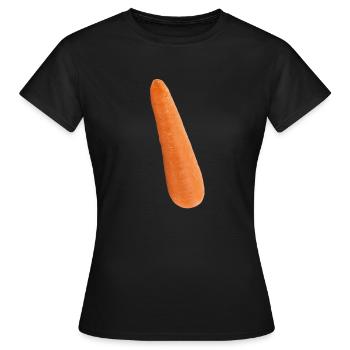 Carottes de carottes - T-shirt Femme - noir - Devant - AI Model Female 172 dark (172cm)