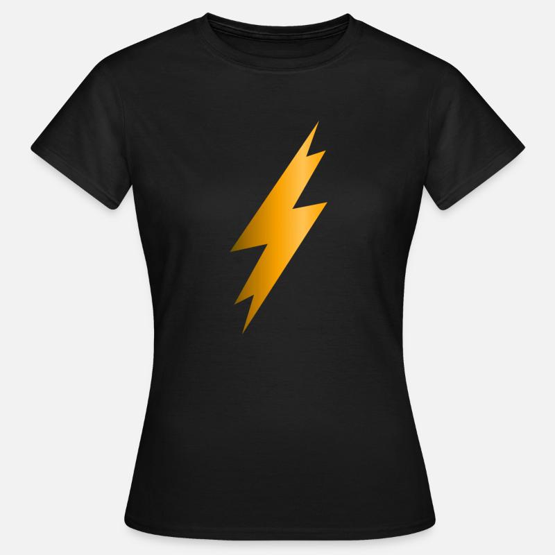 Lightning Bolt - Women's T-Shirt - black
