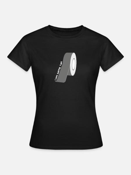 I LOVE GAFFER TAPE - Women's T-Shirt - black