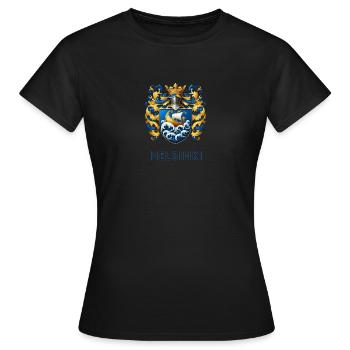 Helsinki - Frauen T-Shirt - Schwarz - Vorne - AI Model Female 172 dark (172cm)
