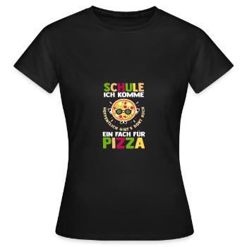 Kindergarten graduates school start school child enrollment - Women's T-Shirt - black - Front - AI Model Female 172 dark (172cm)