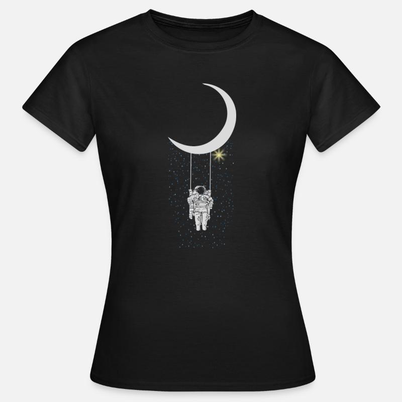 astronaut - Women's T-Shirt - black