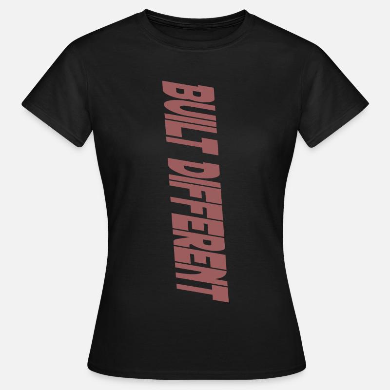 Built Different - Women's T-Shirt - black