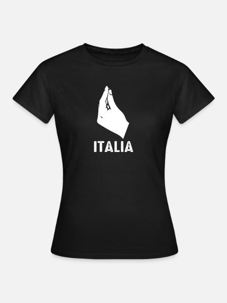 Italia Italian Italian Italy - Women's T-Shirt - black