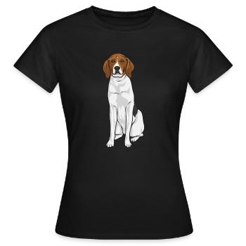 Arboriculture Walker Coonhound - T-shirt Femme - noir - Devant - AI Model Female 172 dark (172cm)